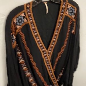 Free people embroidered boho style